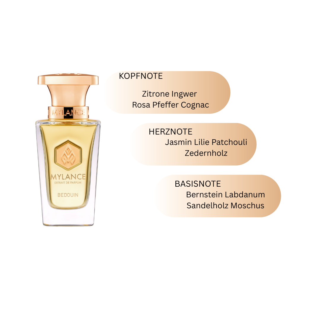 BEDOUIN MYLANCE Luxusparfum Unisex – elegante Duftkomposition für Deutschland & Europa