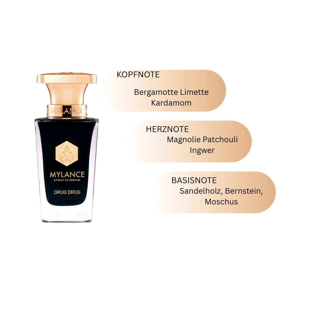 DRUGDRUG MYLANCE Luxusparfum Unisex – elegante Duftkomposition für Deutschland & Europa