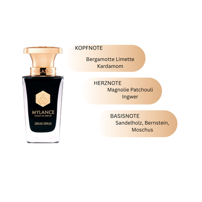 DRUGDRUG MYLANCE Luxusparfum Unisex – elegante Duftkomposition für Deutschland & Europa